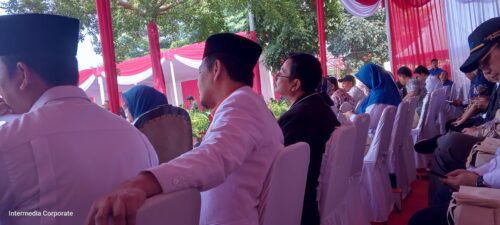 Kapolda Helmi Santika Pimpin Upacara Hari Bhayangkara ke-74 di Mapolda Lampung
